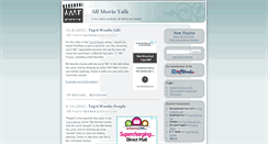 Desktop Screenshot of allmovietalk.com